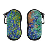 Sunglasses Soft Case Zipper Eyeglass With Belt Clip Travel Case Bag Style 1