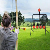 Resetting Shooting Target 360 Degree Spinning Auto Reset Practice Tool for Air Rife