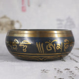 Tibetan Singing Bowl for Yoga Meditation with Striker and Cushion
