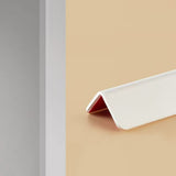 3m PVC Corner Protector Strip Self Adhesive Flexible for Wall Corners White