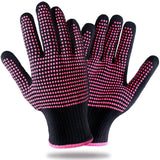 2 PCS Heat-Resistant Styling Gloves for Curling Irons and Hot Brushes