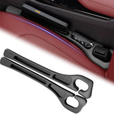 Universal 2PCS Auto Seat Gap Filler Organizer with Storage Slot