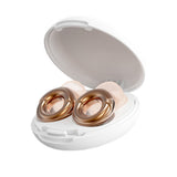 Silicone Noise Reduction Earplugs Reusable with 3 Pairs Ear Tips Gold