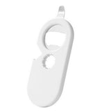 2 Pcs 5 in 1 Jar Bottle Can Opener Easy Attach Storage White