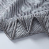 Hot Yoga Towel Microfiber Anti-Slip Mat Towel Gray