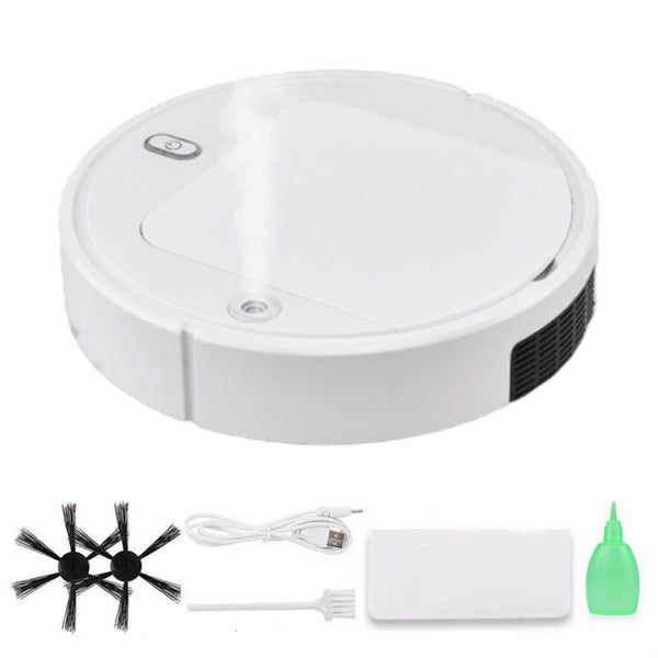 4-in-1 Automatic Cleaning Sweeping Spray Robot Vacuum Cleaner Rechargeable