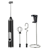 3 in 1 Electric Milk Frother Coffee Stirrer Black