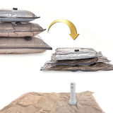 15Pcs Vacuum Bags for Travel with Rechargeable air Pump Carry-on Size Compression Packing Bags