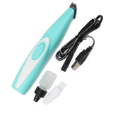 Mini Pet Hair Trimmer with LED Light for Paw & Face Grooming