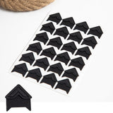 240 PCS Self-adhesive Photo Corner Stickers Angle Frame Scrapbook Album Essential Black