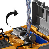 2.4G Remote Control Excavator 3 in 1 RC Digger with 3 Heads Yellow