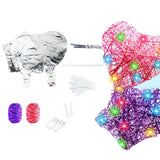 3D String Art Kit for Kids Light Up String Light Toys Arts and Crafts Set