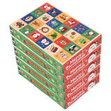 5Pcs Empty Christmas Advent Calendar Boxes to Fill 24 Days Countdown Calendar for Xmas Goody Ornaments