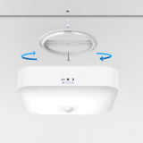 Rechargeable Motion Sensor Square Ceiling Light – Indoor & Outdoor Use