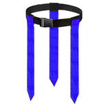 2PCS Adjustable Flag Football Belt Set with Flags for Youth and Adult Players