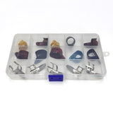 15PCS Finger Pick Set for Guitar – Includes 15-Grid Storage Case Box