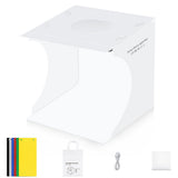 LED Light Box Photography Photo Studio Portable Tent Backdrop Lighting Cube