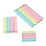 24PCS Plastic Bag Clips Sealer Clamp for Kitchen Food Snack Storage