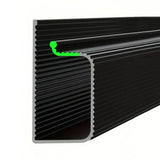 40cm Under Desk Cable Management – Adhesive Mount Cord Organizer for Desk Black