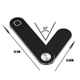 Portable PC Laptop Phone Holder Foldable Screens Expansion Mobile Side Mount Black