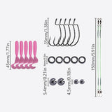 409Pcs Fishing Lures Tackle Bait Kit Tackle Box Fishing Bait Lure Gear Kit