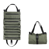 Tool Roll Organizer Tool Roll Up Canvas Bag Tool Large Wrench Super Big Pouch