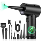 Cordless Electric Air Duster – 51000RPM Handheld Blower for PC Cleaning
