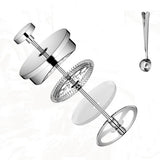 French Press Surgical Stainless Steel  304 Stainless Steel Double-Wall Insulated for Camping and Home