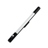 Magnetic Motion Sensor Light 3 Colors Adjustable Light Bar for Cabinet Bedside Under Counter Black