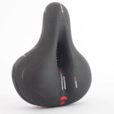 Air Cushion Shock Absorbing Mountain Bike Saddle Seat Comfortable Red