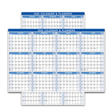 2026 Wall Calendar 12-Month Annual Yearly Wall Planner Horizontal & Vertical