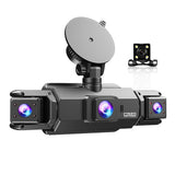 4-Channel Dash Cam Front Rear Left Right Car Camera with App Control and G-Sensor