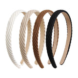 4PCS Thin Fabric Hairbands for Women Non-Slip Fashion Hair Accessories