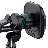 15W Snap-On Wireless Car Phone Charger Mount Compatible with iPhone 12/13 Series