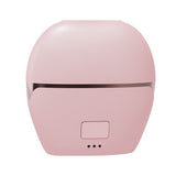 Mini Hair Straightener Rechargeable Portable Hair Straightener Brush Pink