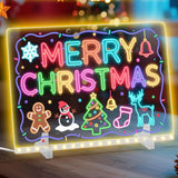 LED Glow Light Drawing Board Dry Erase Board