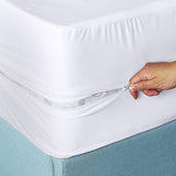 Zippered Mattress Protector Waterproof Bed Bug Proof Mattress Cover