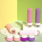 18PCS Leak Proof Silicone Travel Bottles Toiletry Set Style 1