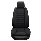 Universal Auto Seat Cushion with Back Support Pillow Ergonomic Lumbar Support Cushion for Drivers Office Staff Black