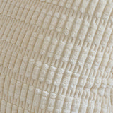 Bed Rest Backrest Cushion with Armrests Pocket Washable Cover Beige