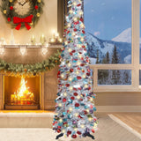 5FT Pop Up Christmas Tree Foldable Design with Metal Stand Decoration Style 2