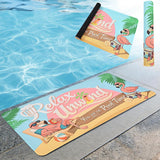 Summer Pool Doormat Non Slip Pool Floor Mat for Swimming Poolside Seating Mats Style 1