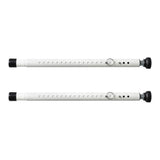 2PCS Adjustable Sliding Door Security Bar Heavy Duty Sliding Patio Door Lock Bar