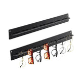 Eyeglasses Storage Rack Punch-free Wall Mounted Acrylic Sunglasses Holder Display Stand Black