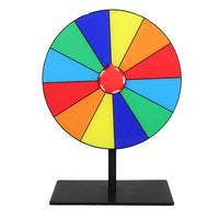 12-Slot 20cm Tabletop Lucky Prize Wheel – Spin Game for Parties & Raffles