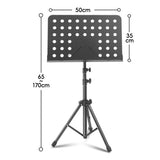 Adjustable Folding Music Stand Stage Music Sheet for Performances