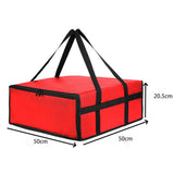Delivery Bag Pizza Bags Insulated Thermal Hot Cold Food Storage Carrying Case Red