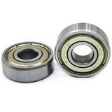 20 PCS Carbon Steel 608ZZ Bearings for 3D Printers Skates Bikes