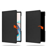 360 Rotating Case for Samsung Tab A9 Plus 11 Inch Tablet Leather Stand Case Cover Black