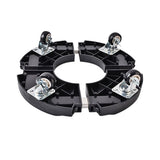 Adjustable Plant Caddy with Wheels Rolling Stand for Flower Pot